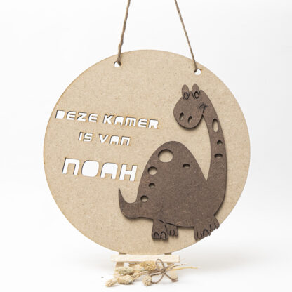 Ring (Naam met kinderfiguur) Dino