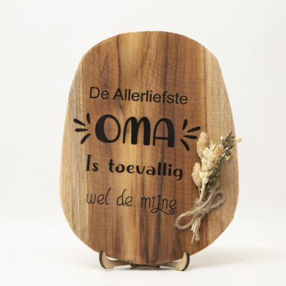 Gegraveerd Plenkske (Oma)