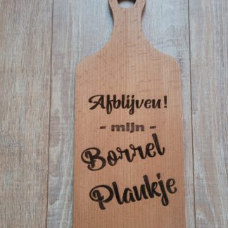 Afblijven mijn plankje