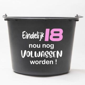 Eindelijk 18 (roze) GF05