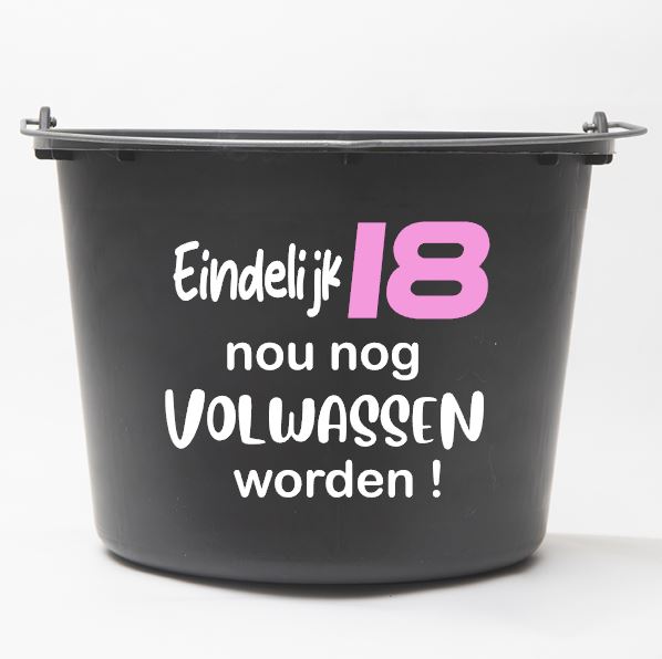 Eindelijk 18 (roze) GF05