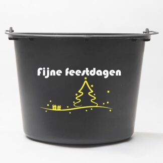 Fijne feestdagen (Gele boom) K9