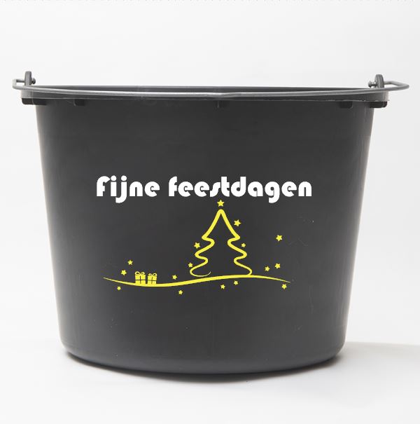 Fijne feestdagen (Gele boom) K9