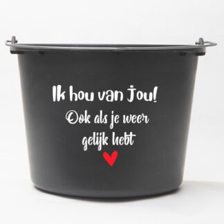 Weer gelijk hebt