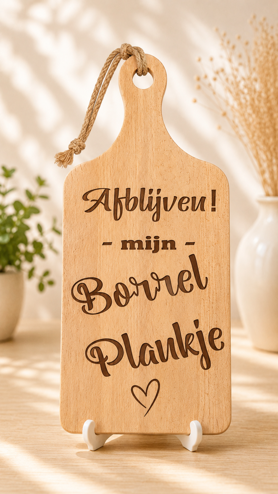 Afblijven mijn plankje