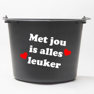 met jou is alles leuker